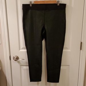NWT Ann Taylor Faux Leather Leggings